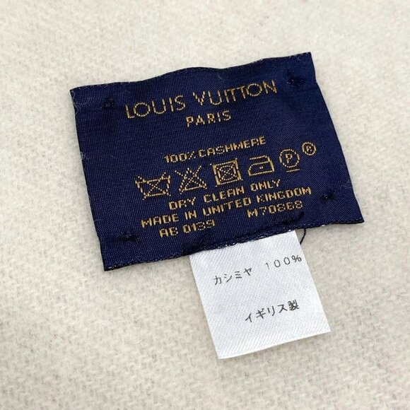 LOUIS VUITTON Echarpe Play Cabic Gradient M70868 Blue Rose - AB0139 Scarf - Picture 2 of 4